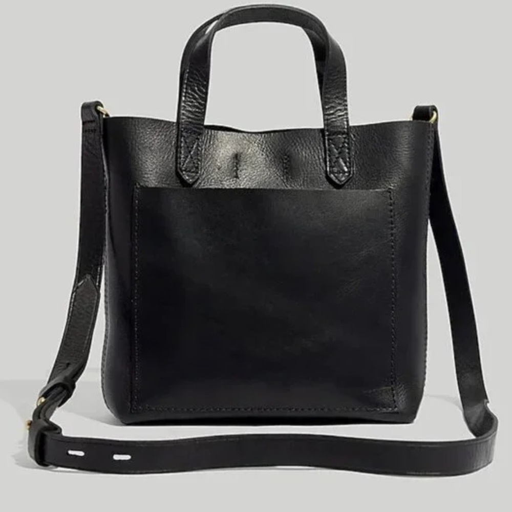 Madewell Dark Blue Leather Crossbody Bag - Picture 2 of 7